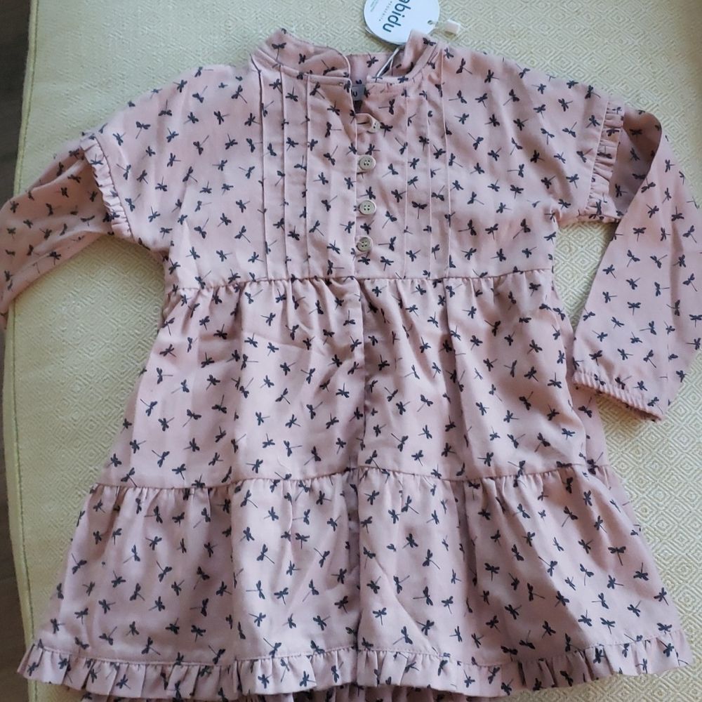 Dragonfly pink dress